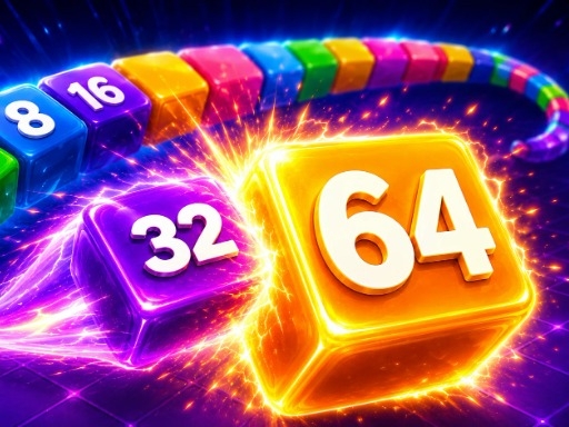 Змейка 2048: Битва Чисел
