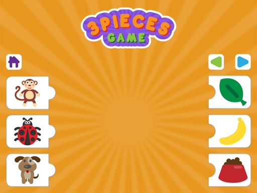 Игра 3 ЭЛЕМЕНТА (3 PIECES GAME)