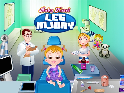 Бэби Хейзел: Травма ноги (Baby Hazel Leg Injury)