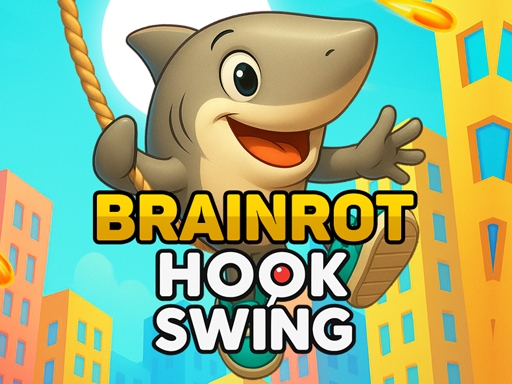 ¡Brainrot Hook Swing! ¡El juego de física más adictivo!