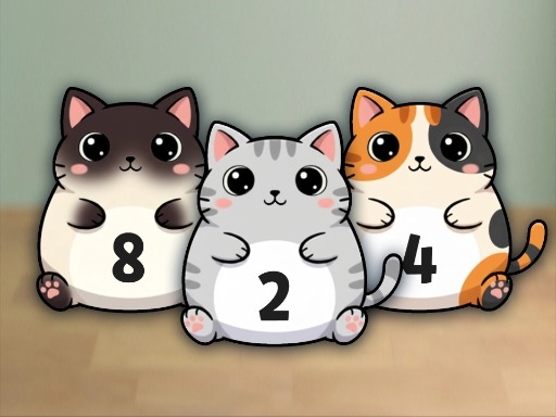 Fusión Gatuna 2048 - ¡Desata la reacción en cadena más tierna!