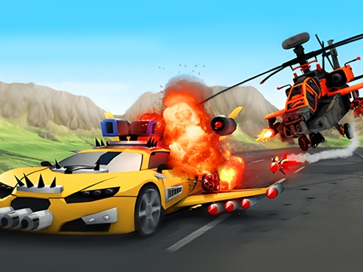¡Chaos Road: Carrera de Combate de Coches!