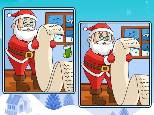 ¡Encuentra las Diferencias de Navidad!