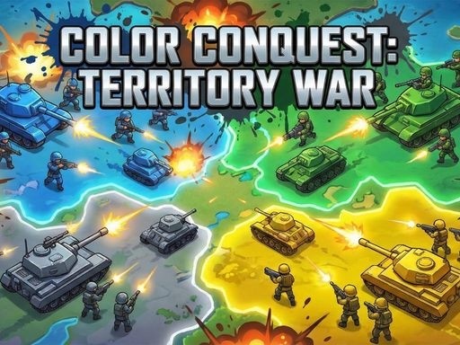 Захват Территорий: Война Цветов (Color Conquest: Territory War)