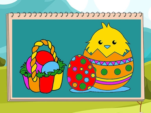 Раскраска: Пасха (Coloring Book Easter)