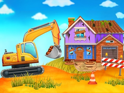 Строительная техника: строительные игры для детей — Construction Truck: Building Games for Kids