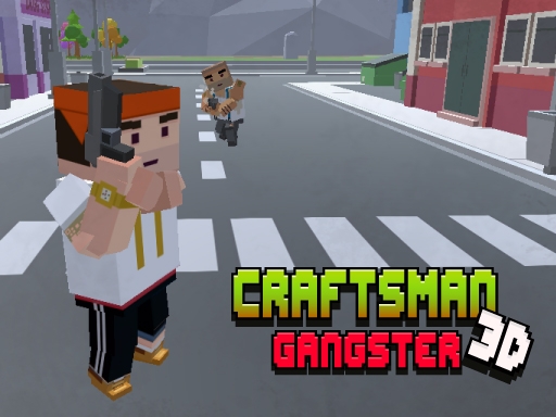 CraftsMan 3D Gangster — Бандит в мире блоков