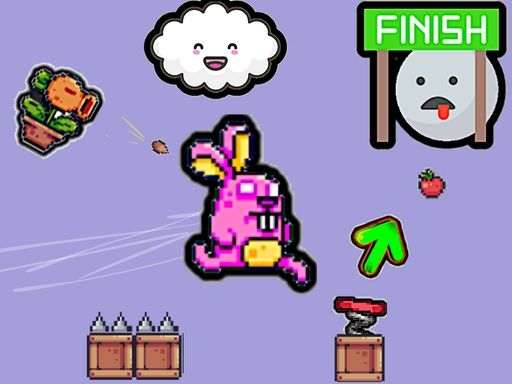 Сложное приключение милого кролика — Cute Rabbit's Challenging Adventure