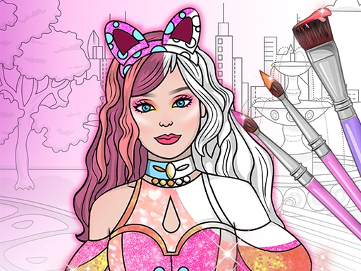Игры Одевалки и Раскраски (Dress Up Games & Coloring Book)