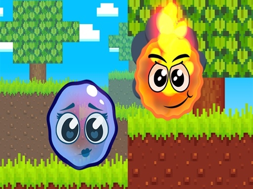 Огненный и Водяной Шар: Паркур Любовных Шаров — Fire Ball and Water Ball: Parkour Love Balls