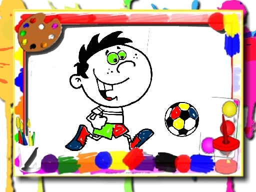 Футбол: Время Раскрашивания (Football Coloring Time)