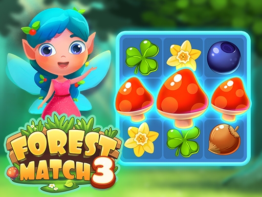 ¡Forest Match 3: La Aventura Mágica!