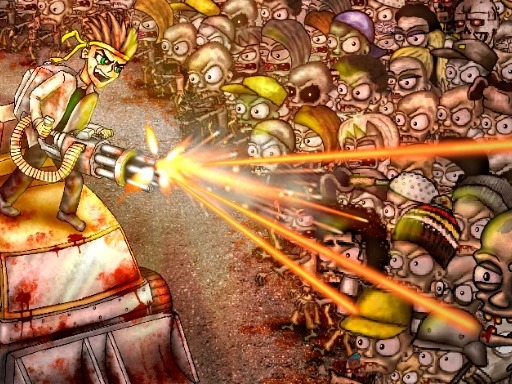 Hard Rock Zombie Truck — Грузовик-монстр против зомби