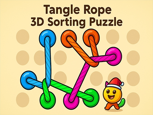 Hazel Tangle Rope 3D: Sorting Puzzle — Головоломка с веревками