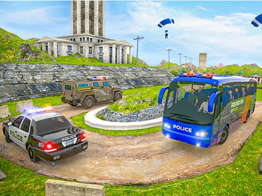 ¡Juego de Policía: Furgón de la Prisión!