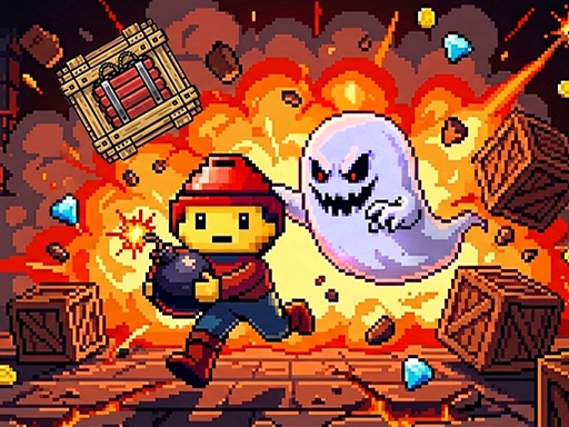 爆破矿工
