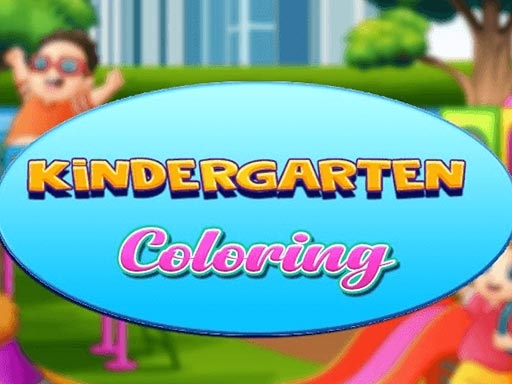 ¡Colorea en el Jardín de Infantes!