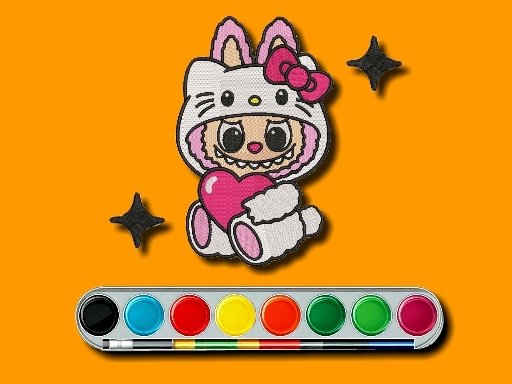 ¡Labubu Coloring Adventure: ¡Dale Color a la Diversión!