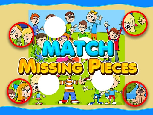 Игра для детей: Найди недостающие части (Match Missing Pieces Kids Educational Game)