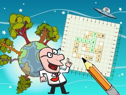 脑力游戏：数学填字