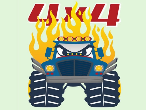 Раскраски: Монстр-траки (Monster Trucks Coloring Pages)