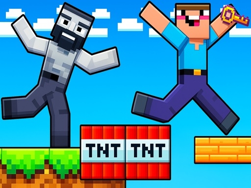 Нуб: паркур трюки (Noob: parkour tricks)