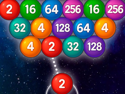 Number Bubble Shooter (Пузырьковый Стрелок с Числами)