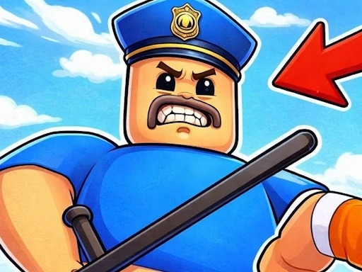 Обби: Побег из тюрьмы Барри (Obby - Escape Barry's jail parkour)