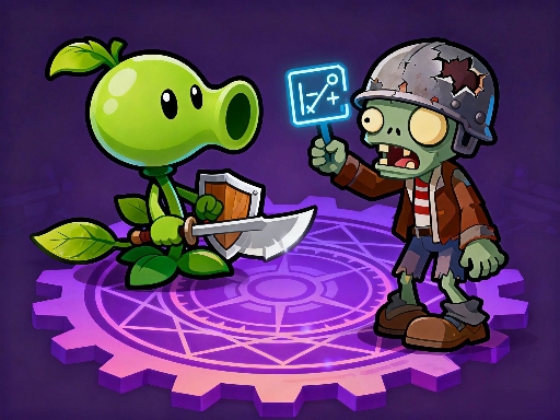 ¡Plant Merge: Zombie War!