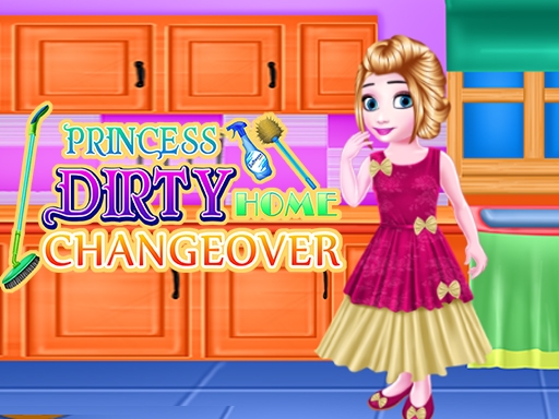 Уборка в грязном доме принцессы (Princess Dirty Home Changeover)