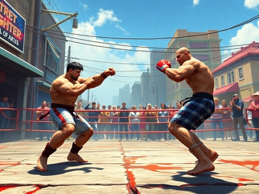 Настоящий уличный боец 3D — Real Street Fighter 3D