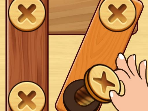 Винтики и Гайки: Деревянные Головоломки — Screw Nuts & Bolts: Wood Solve