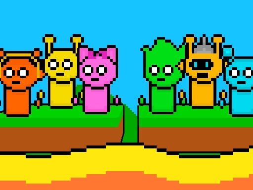 ¡Sprunki Lava Escape 2Player: ¡Juega Ya!
