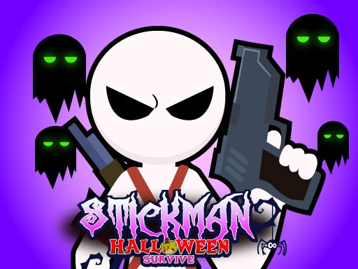 Выживание Стикмена на Хэллоуин — Stickman Halloween Survive