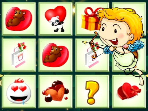 Валентинки: Найди пару (Valentines Cards Match)