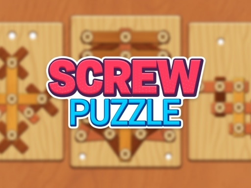 Головоломка с деревянными винтами (Wood Screw Puzzle)