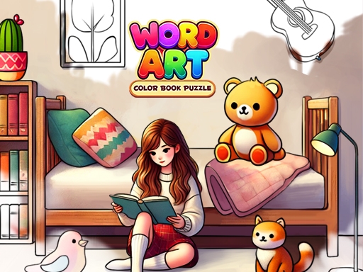 Word Art – Цветная Книга-Головоломка
